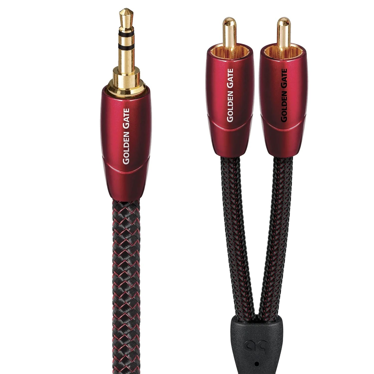 AudioQuest Golden Gate cavo di segnale analogico RCA e mini jack in rame PSC AudioQuest Golden Gate cavo di segnale analogico RCA e mini jack in rame PSC
