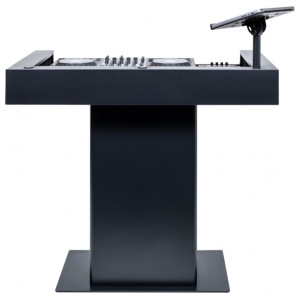 Headliner MALIBU PORTABLE DJ BOOTH BLACK consolle per dj