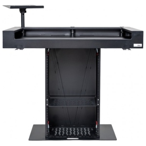 Headliner MALIBU PORTABLE DJ BOOTH BLACK consolle per dj