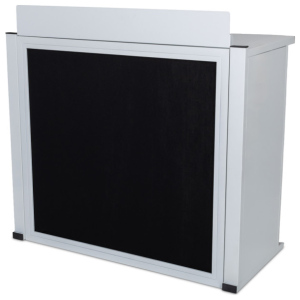 Headliner SOLANA DJ BOOTH WHITE consolle per dj