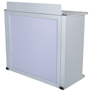 Headliner SOLANA DJ BOOTH WHITE consolle per dj