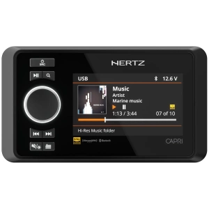 Hertz CAPRI H100 DAB+ – Ricevitore Marino Display 4,3" con Modulo DAB+ - immagine 2
