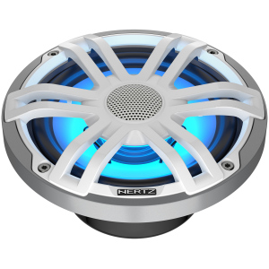 Hertz HEX 6.5 S-LD-SW – Coppia di Coassiali Marini 6,5" Silver LED RGB