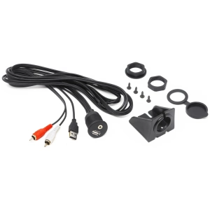 Hertz HMA USB AUX IN – Prolunga Impermeabile con Ingressi USB e AUX