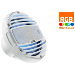 Hertz HMX 6.5-LD-TW – Coppia di Coassiali Marini 2 Vie 6,5" Total White LED RGB