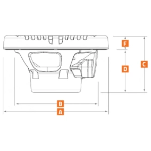 Hertz HMX 7.7 S-LD-SW – Coppia di Coassiali Marini 2 Vie 7,7" Sport Silver-White LED RGB - immagine 3