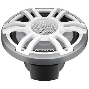 Hertz HMX 7.7 S-LD-SW – Coppia di Coassiali Marini 2 Vie 7,7" Sport Silver-White LED RGB