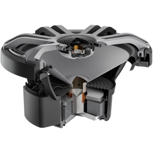 Hertz HMX 8.8 S-LD-G – Coppia di Coassiali Marini 2 Vie 8,8" Sport Grigio LED RGB - immagine 3