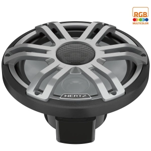 Hertz HMX 8 S-LD-G – Coppia di Coassiali Marini 2 Vie 8,8" Sport Grigio LED RGB - immagine 2