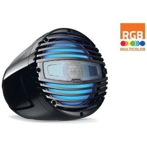 Hertz HTX 8 M-FL-C – Altoparlante Tower Marino Coassiale 2 Vie 8" Flat Nero LED