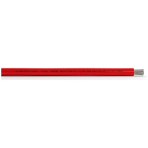 Hertz MPC RD 4.0 – Cavo di Alimentazione Marino 4 AWG Rosso Bobina 50 m