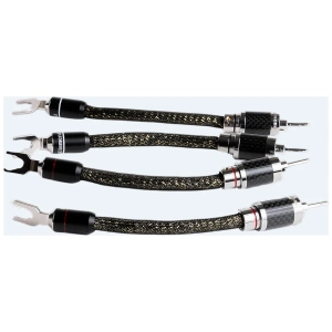 HiDiamond Top Gold Bridge – set di 4 ponticelli per diffusori da 15 cm