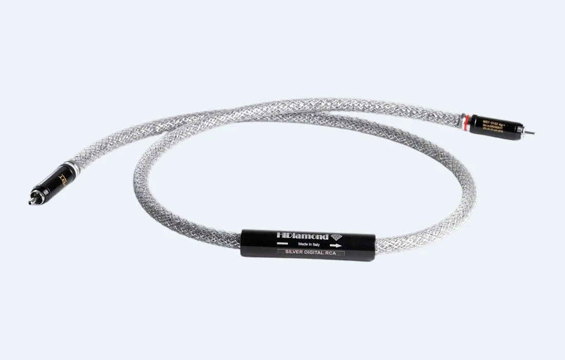 HiDiamond Top Silver Digital RCA – cavo digitale coassiale HiDiamond Top Silver Digital RCA – cavo digitale coassiale