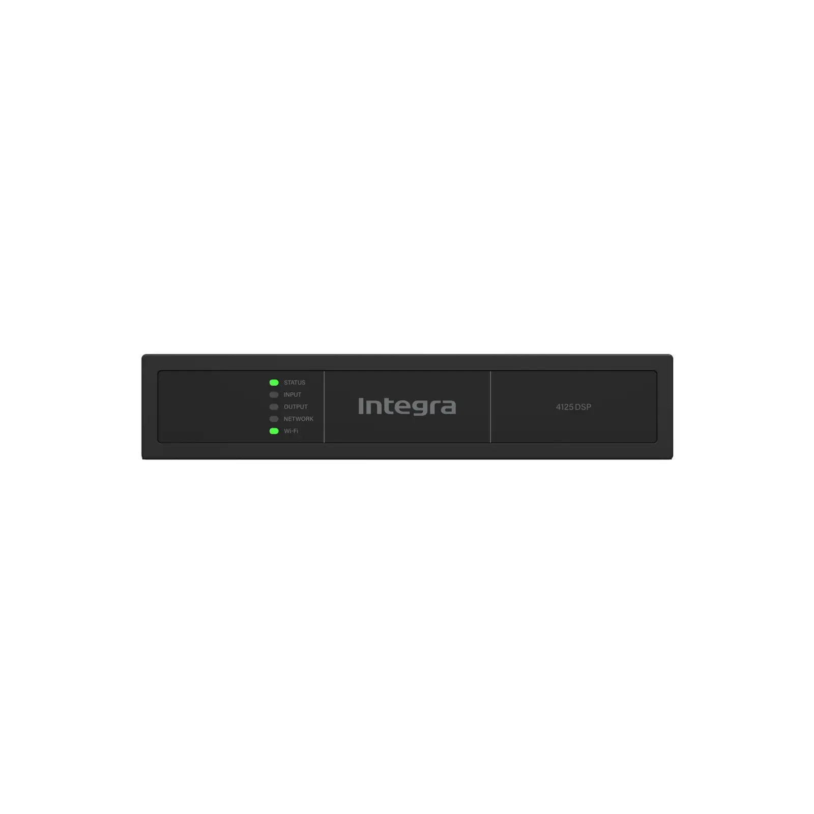 Integra 4125DSP amplificatore DSP 4 canali, vista frontale Integra 4125DSP amplificatore DSP 4 canali, vista frontale
