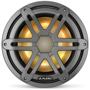 JL Audio M3 – Subwoofer Marino 10 Pollici Infinite Baffle – Sport grigio metallico con LED