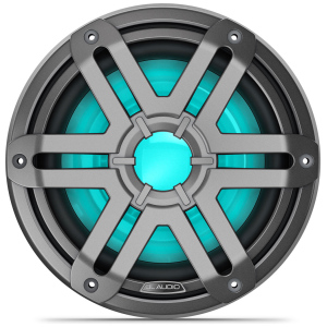JL Audio M200 – Subwoofer Marino 10 Pollici con LED – Sport grigia con LED
