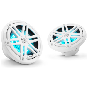 JL Audio M3-650X – Coppia Altoparlanti Coassiali Marini 6,5 Pollici – Sport bianca con LED