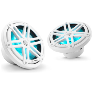 JL Audio M3-770X – Coppia Altoparlanti Coassiali Marini 7,7 Pollici – Sport bianca con LED