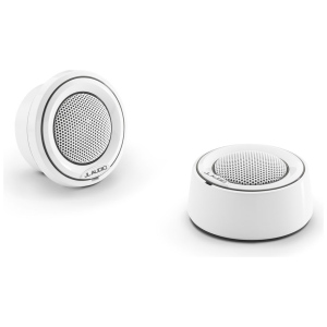 JL Audio M6-100CT – Coppia Tweeter Marini 1 Pollice con Crossover – Supporti bianchi e anello bianco