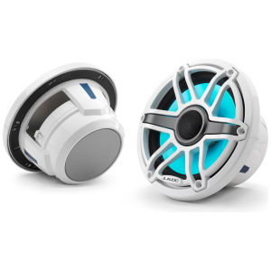 JL Audio M6-770X – Coppia Altoparlanti Coassiali Marini 7,7 Pollici – Sport bianca con LED