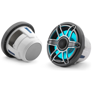JL Audio M6-880X – Coppia Altoparlanti Coassiali Marini 8,8 Pollici – Sport titanio con LED