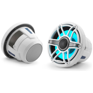JL Audio M6-880X – Coppia Altoparlanti Coassiali Marini 8,8 Pollici – Sport bianca con LED