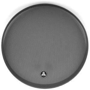 JL Audio Griglia per Subwoofer W6v2 e W6v3 – Inserto in Acciaio con Logo – 12 pollici