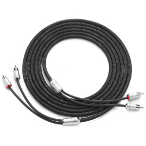 JL Audio XE-BLKAIC2 – Cavo RCA Nautico 2 Canali – 3.66 m (12 ft)