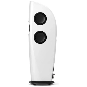 KEF Blade One Meta Bianco Artico e Champagne, diffusore da pavimento, di lato