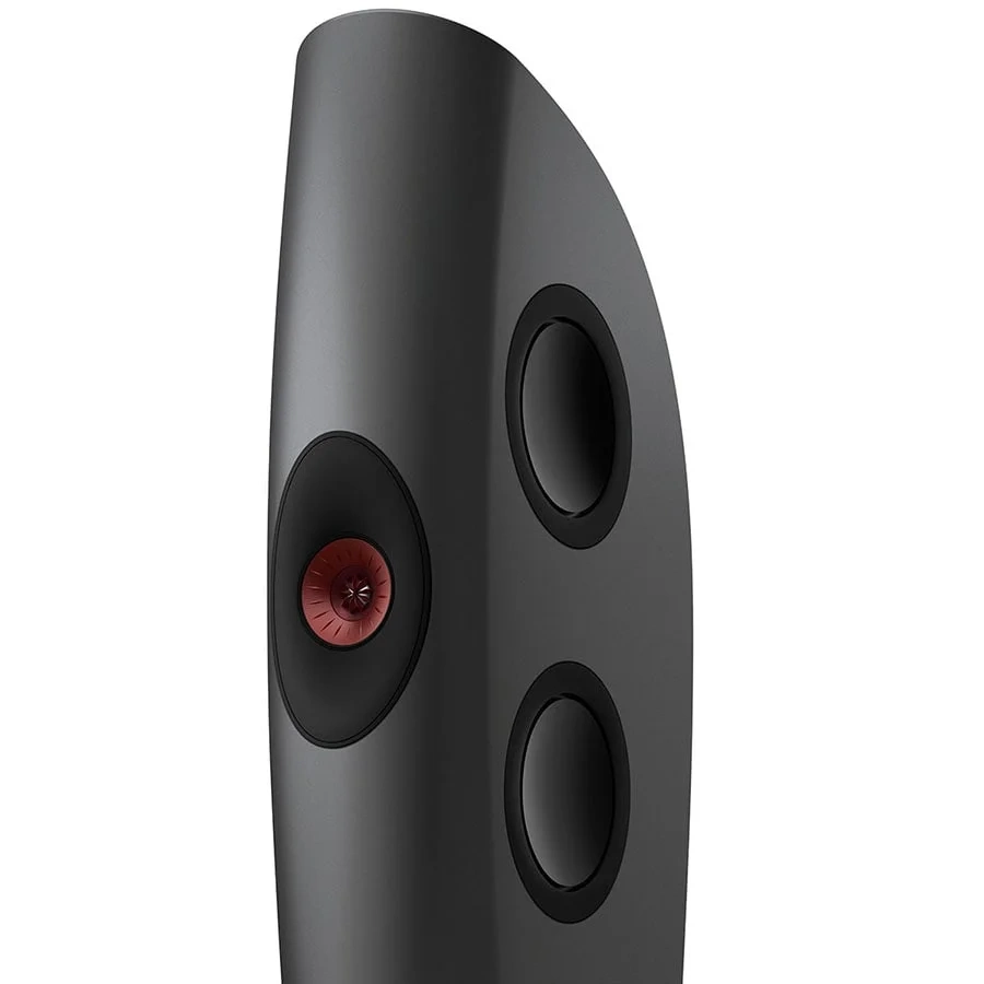 KEF Blade One Meta Grigio Antracite e Rosso, diffusore da pavimento, gruppo Uni-Q KEF Blade One Meta Grigio Antracite e Rosso, diffusore da pavimento, gruppo Uni-Q
