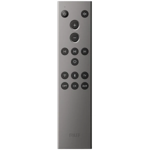KEF C3, telecomando, vista frontale