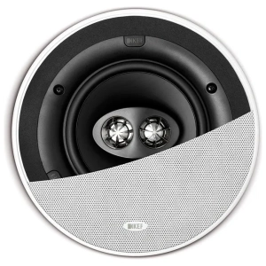 KEF Ci160CRds, diffusore da incasso stereo rotondo, dettaglio della griglia