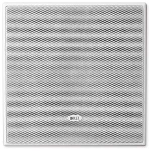 KEF Ci160CSds, diffusore da incasso stereo quadrato, con griglia