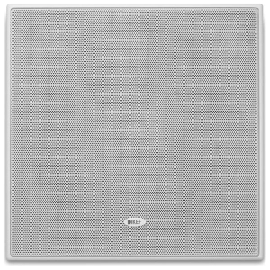 KEF Ci200QS, diffusore da incasso quadrato, con griglia