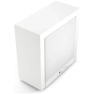 KEF T2 Bianco, subwoofer attivo sottile, dall'alto