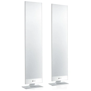KEF T301, diffusore satellite sottile, di tre quarti