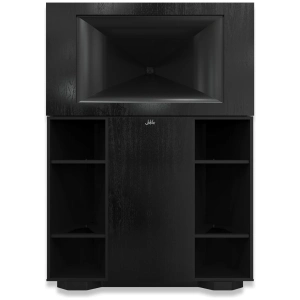 Klipsch Jubilee – Satin Black Ash, frontale senza griglia