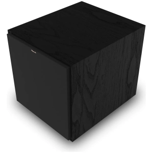 Klipsch R-121SW – tre quarti con griglia