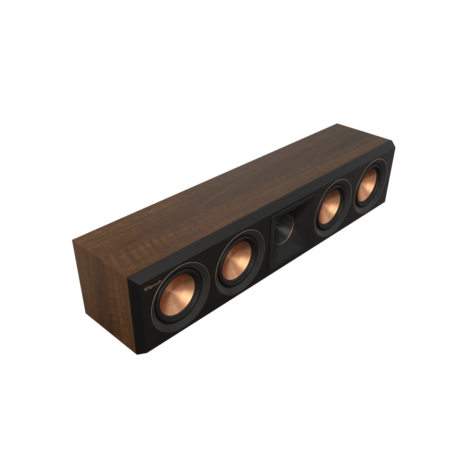 Klipsch RP-404C II – Walnut senza griglia Klipsch RP-404C II – Walnut senza griglia
