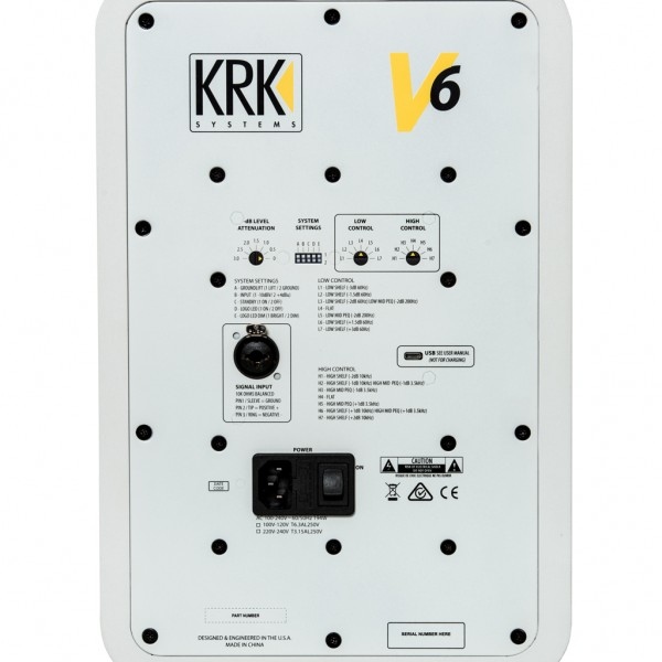 KRK V 6 S4 WN monitor da studio KRK V 6 S4 WN monitor da studio