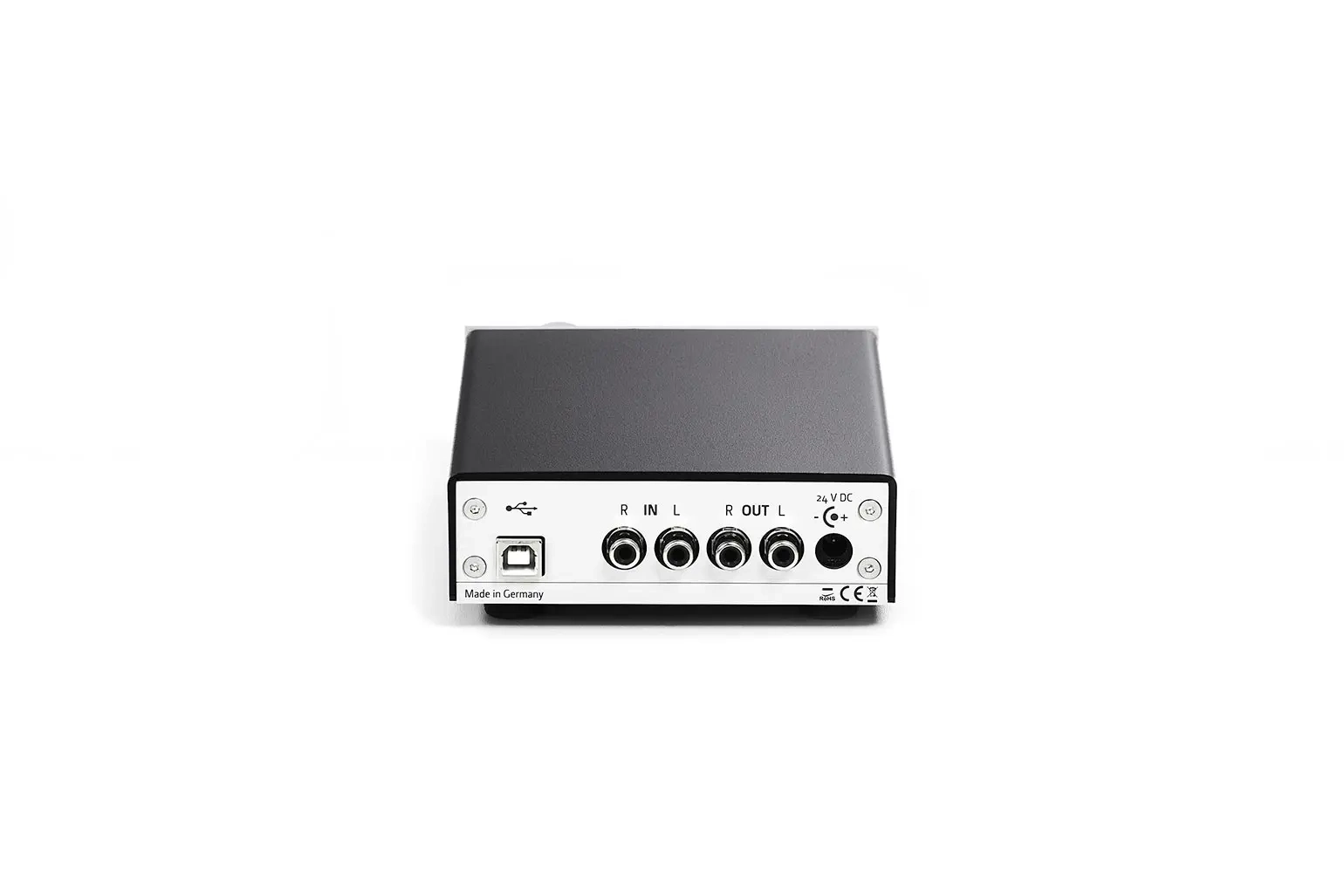 Lehmann Audio Drachenfels USB, pannello posteriore con presa USB Lehmann Audio Drachenfels USB, pannello posteriore con presa USB
