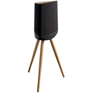 Lyngdorf Cue-100 – nero con base nera e rivestimento in tessuto opzionale
