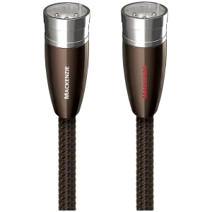 AudioQuest Mackenzie coppia di cavi di segnale RCA e XLR con spine argentate