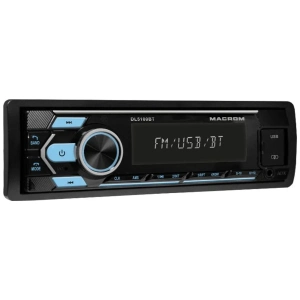 Macrom DL5100BT autoradio 1 DIN Bluetooth con frontalino asportabile – foto 3