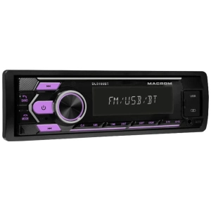 Macrom DL5100BT autoradio 1 DIN Bluetooth con frontalino asportabile – foto 5