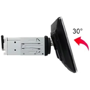 Macrom DL903DAB monitor 9 pollici asportabile con corpo 1 DIN – foto 6