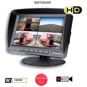 Macrom KIT7504-3CAM-CAMION monitor 7 pollici con tre telecamere per camion – foto 2