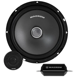 Macrom M2S65 kit altoparlanti separati con woofer 165 mm e tweeter