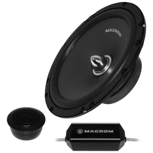 Macrom M2S65 kit altoparlanti separati con woofer 165 mm e tweeter – foto 2