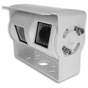 Macrom RCM2299WAHQ telecamera doppia bianca per camper – foto 2